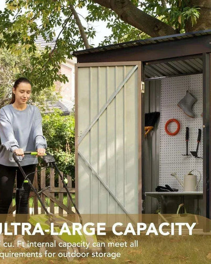 Outdoor Metal Storage Shed - Durable and Secure Garden Organization Solution