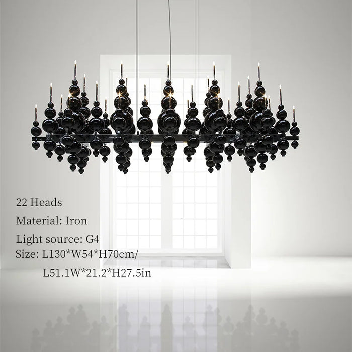 Modern Hanging Pendant Light Fixture for Dining Table Decor - Elegant Ceiling Chandelier for Home or Restaurant