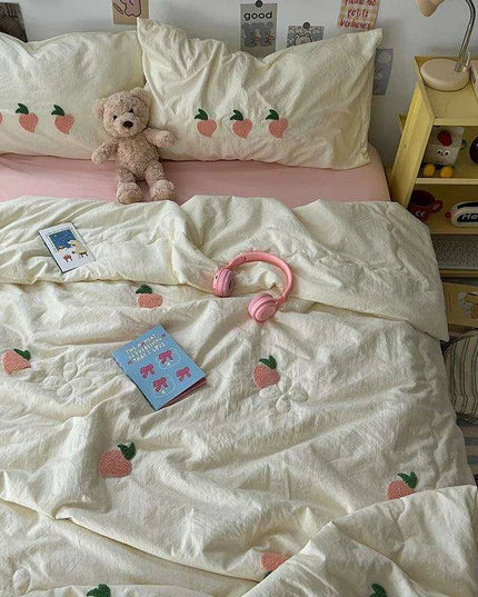 Breezy Bliss Summer Quilt Set - Cool and Convenient Machine Washable Blanket