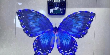 S2ToyHub Magical LED RC Butterfly Drone - Colorful Wings & Bionic Desi