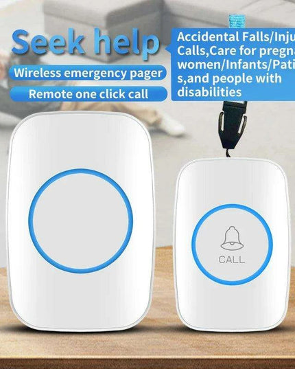 Wireless Emergency Alert System for Seniors with Enhanced Dual Notification and Long-Range Capability