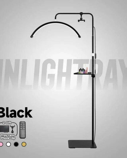 Professional LED Nail Salon Lamp with Remote Control and Built-in Metal Tray for Enhanced Beauty Treatments