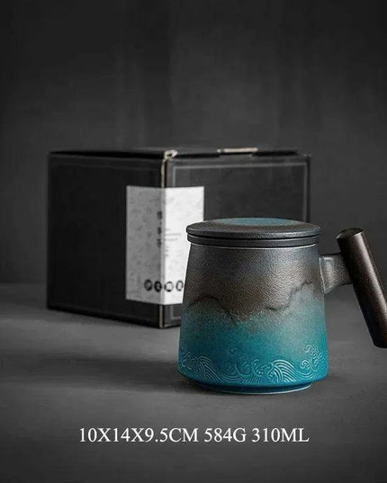 Chic Gradient Travel Tea Set - Perfect for Outdoor Enthusiasts