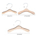 10-Piece Wooden Dog Clothing Hangers - Sturdy and Lightweight Pet Apparel Organizers