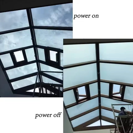 Smart Electrochromic Window Film – Remote Control & Privacy Ti