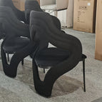 Black  Li woven flee