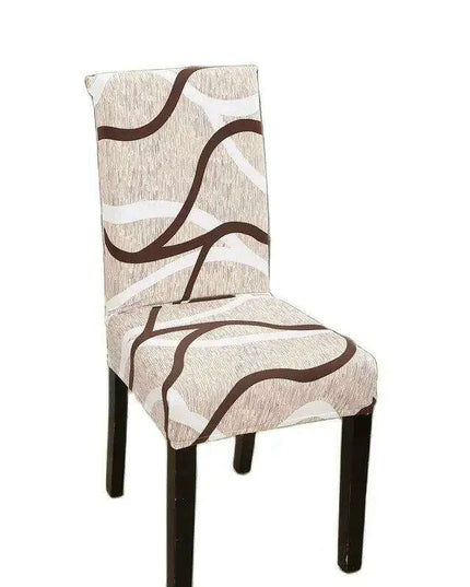 Chic Floral Stretch Chair Covers for Elegant Events