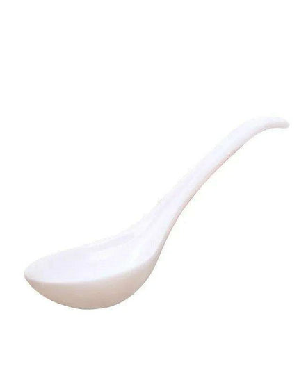 Elegant Ceramic Soup Ladle with Extended Reach for Effortless Serving