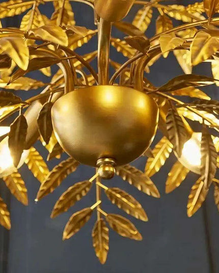 Lustrous Silver Leaf Chandelier: A Luxurious Illumination Masterpiece