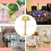 Elegant Gold Wedding Centerpieces - Set of 20 Exquisite Metal Flower Stands