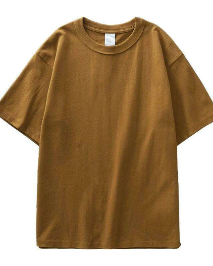 Dukeen Unisex 11.2oz Heavyweight Cotton Crewneck T-Shirt - Durable Solid Color Short Sleeve Essential