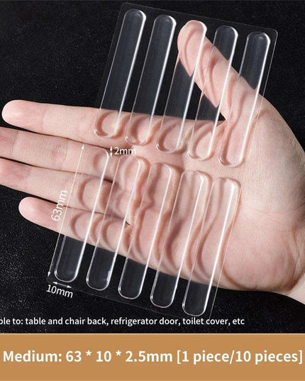 QuietGuard Soundproof Silicone Door Strip - Self-Adhesive Protector for a Peaceful Home