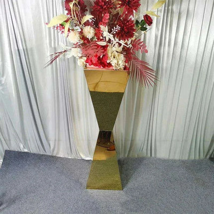 Chic Stainless Steel Floral Display Stands - Essential Decor for Any Event