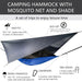 Ultimate Adventure Hammock: Weatherproof with Mosquito Net and Canopy Protection