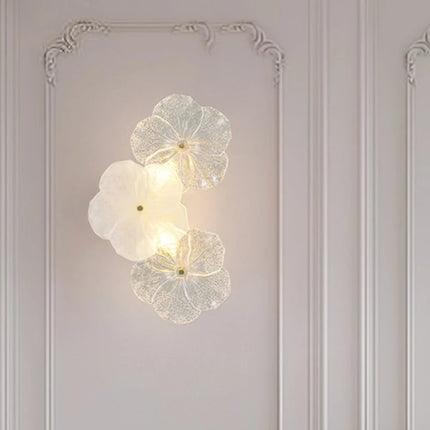 French Floral Wall Sconce - Luxury LED Wall Light
