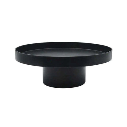 Nordic Elegance Round ABS Tray for Desserts and Home Styling