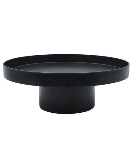Nordic Elegance Round ABS Tray for Desserts and Home Styling