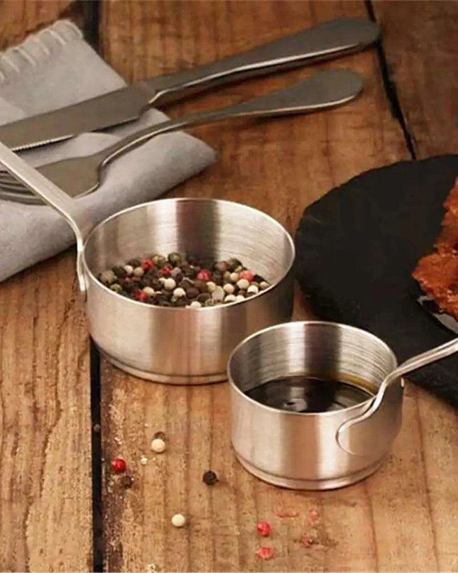 Elegant Stainless Steel Saucepan Collection with Handle - Essential Cooking Set