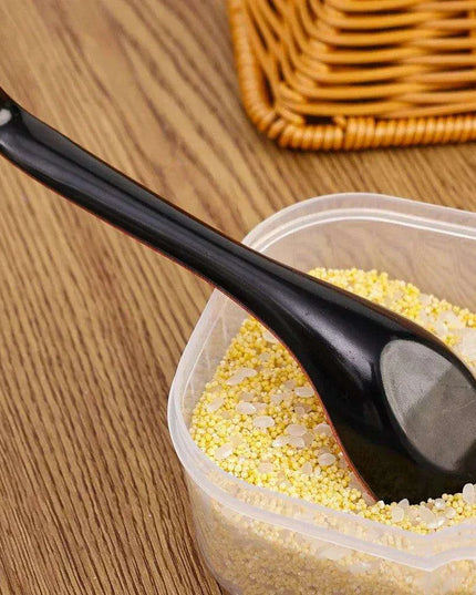 Elegant Japanese Porcelain Spoons Set - Premium Anti-Chip Kitchen Utensils