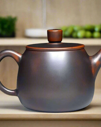 Elegant 220ml Nixing Zisha Purple Clay Teapot Set - A Must-Have for Tea Aficionados