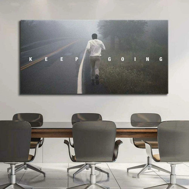 Muhammad Ali Motivational Canvas Print - Inspiring Home and Office Decor