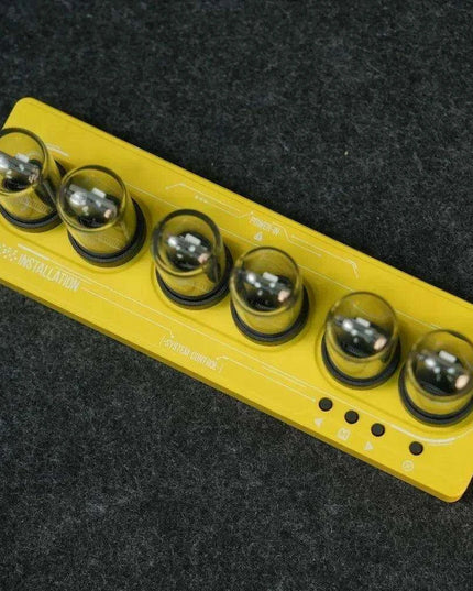 Vintage Nixie Tube WiFi Alarm Clock with Dynamic RGB Lighting - A Must-Have Accessory for Gamers