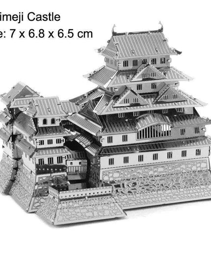 Global Landmark 3D Metal Puzzle Set: Construct and Discover Iconic Structures