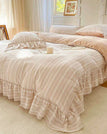 B / Full Size 4pcs / Fitted Bedsheet