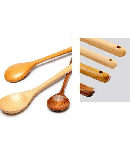 Chic Wooden Cooking and Serving Spoons Collection - Must-Have Kitchen Essentials