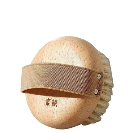 Exfoliating Body Brush for Lean Legs - Bath Scrub Tool for Radiant Skin