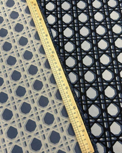 Customizable Premium Jacquard Polyester Fabric for DIY Windbreaker Dress Creations