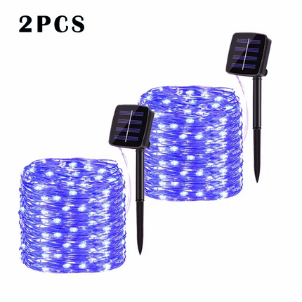 Shop1102743347 32M Solar LED Fairy String Lights - Waterproof & Twinkl