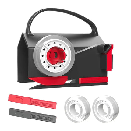 Paper Roll Cutter with Slide Rail & Ergonomic Handle — Gift Wrapping & Crafts