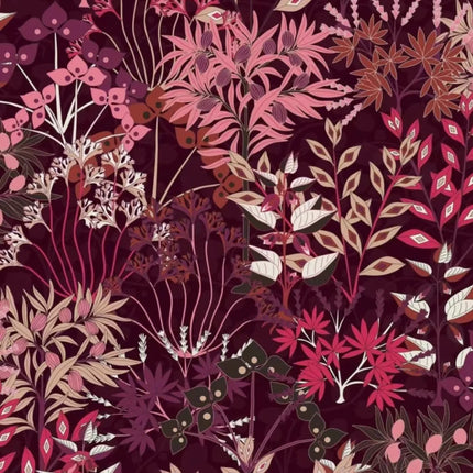 Très Elite 3D Nostalgic Rainforest Plants Wallpaper - Vibrant & Durabl - Copy