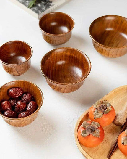 Elegant Japanese Wooden Bowls: Elevate Your Dining Experience with Nature's Beauty
