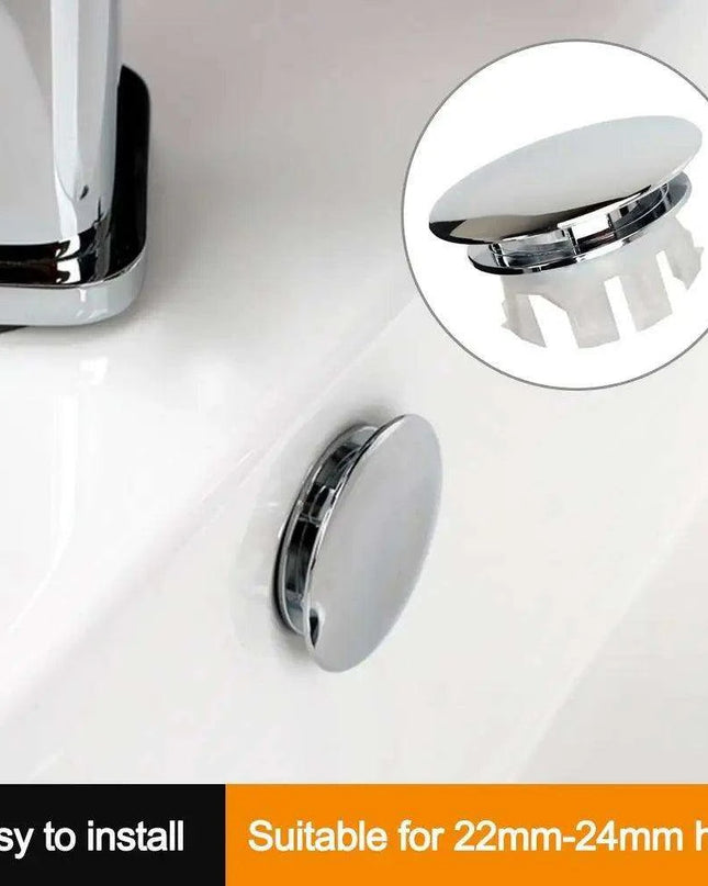 Chic Copper Sink Overflow Cover Plate - Long-Lasting Anti-Corrosion Solution
