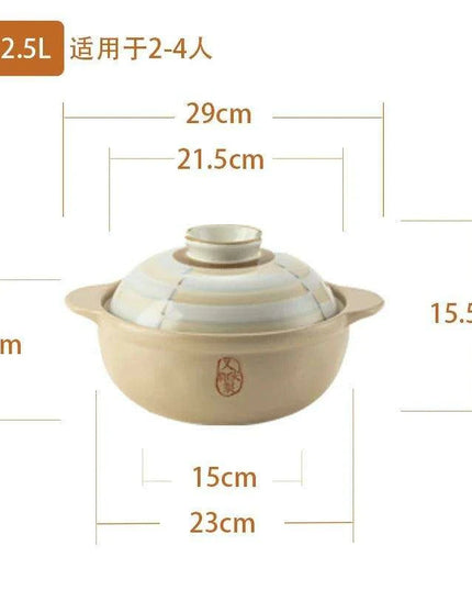 Authentic Japanese Clay Cookware Set for Exquisite Home Cooking