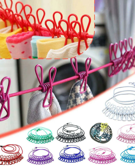 Travel-Friendly Clothes Drying Solution for Outdoor Enthusiasts