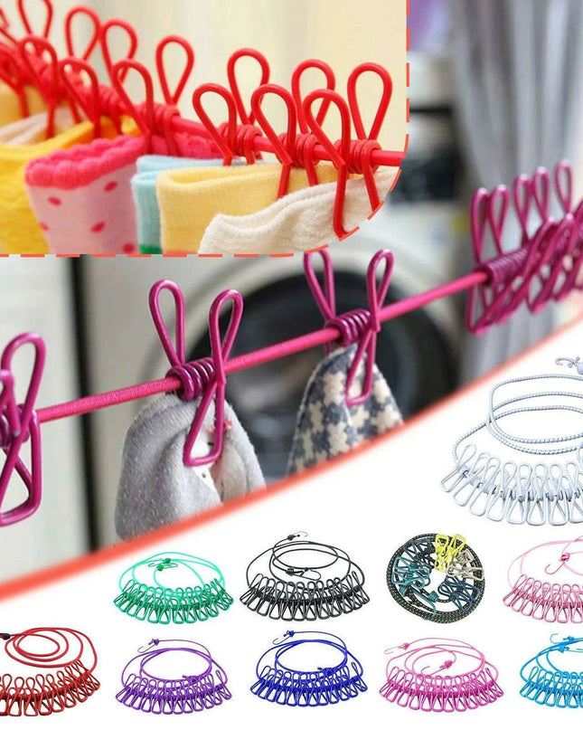 Travel-Friendly Clothes Drying Solution for Outdoor Enthusiasts