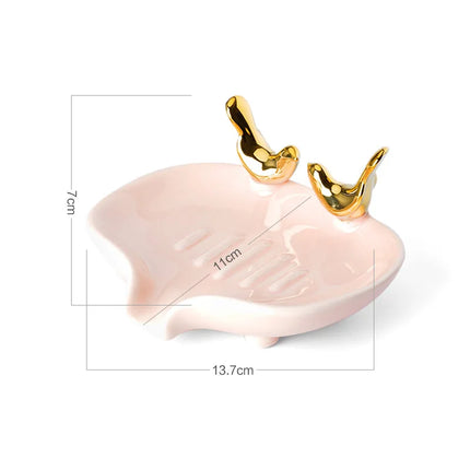 No Punching Soap Dish Bathroom Storage Soap Holder Wristband Hand Disp