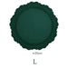 Elegant Embossed Flower Silicone Placemats - Enhance Your Dining Experience