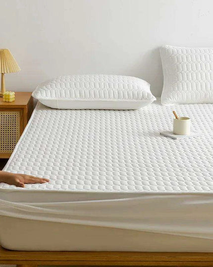 Premium Thick Fitted Sheet - Versatile Sizes for Twin, Full, Queen, King Mattresses in Elegant Solid Colors