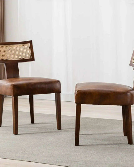 Dining Room Sets, 4 Set, Modern Dinings Chair with Wood Legs