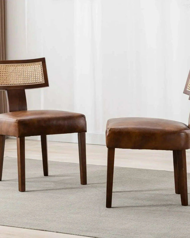 Dining Room Sets, 4 Set, Modern Dinings Chair with Wood Legs