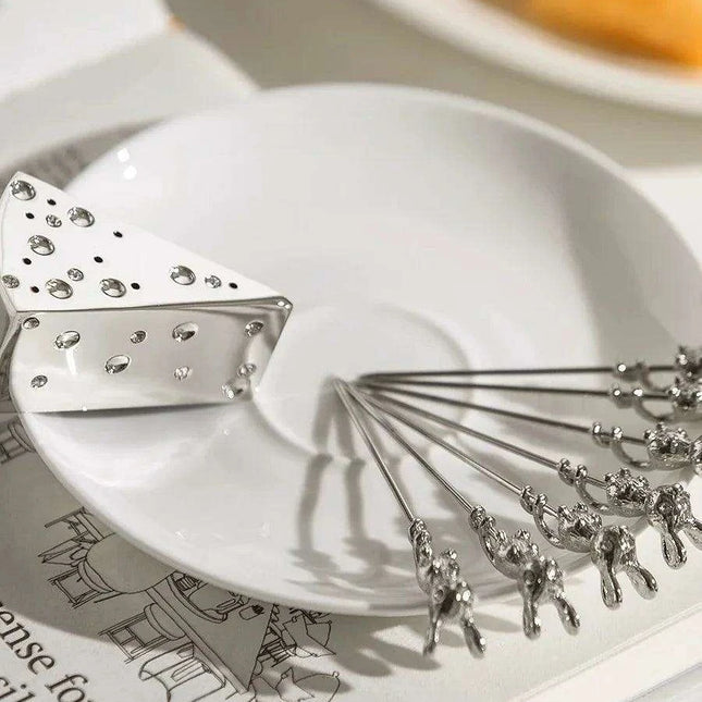 Mice Fruitpicks Stainless Steel