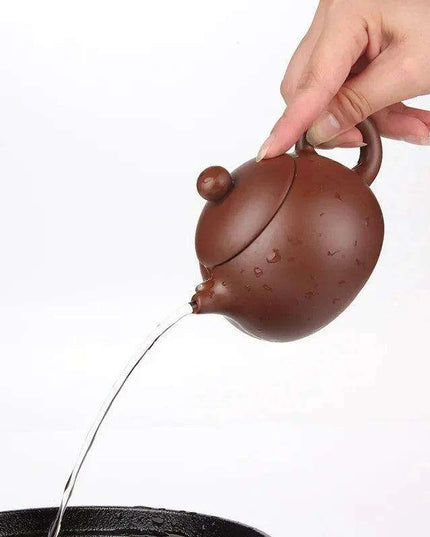 Elegant Yixing Purple Clay Teapot Set for Authentic Chinese Tea Brewing
