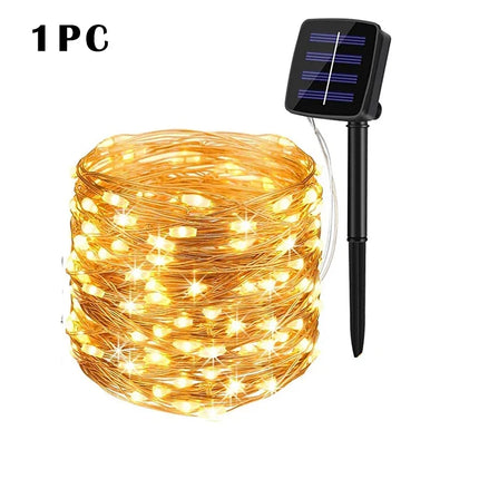 Shop1102743347 32M Solar LED Fairy String Lights - Waterproof & Twinkl