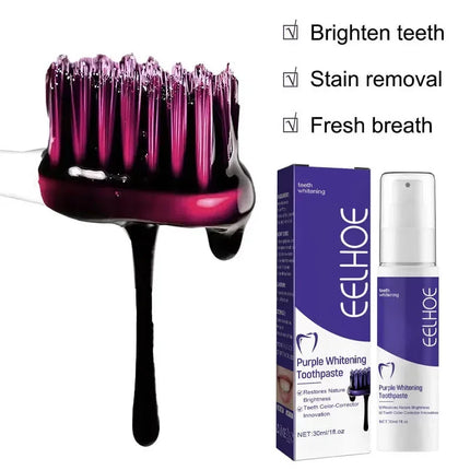 Whitening Toothpaste Pump - Natural Stain Removal & Fresh Breath Formula
