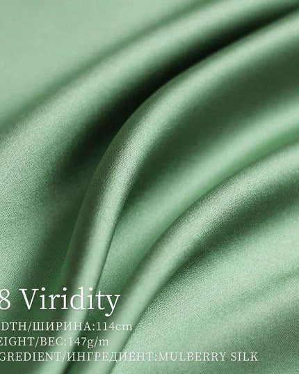 Opulent Red Raspberry 30 Momme Heavy Satin Silk Fabric for Sophisticated Dressmaking and Couture Creations