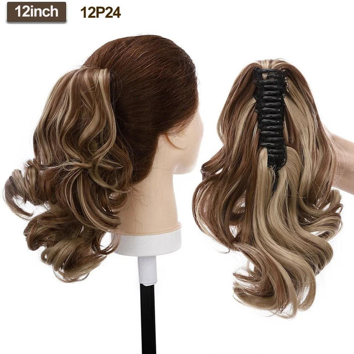 Effortless Glamour Long Wavy Clip-In Ponytail Extension for Instant Transformation